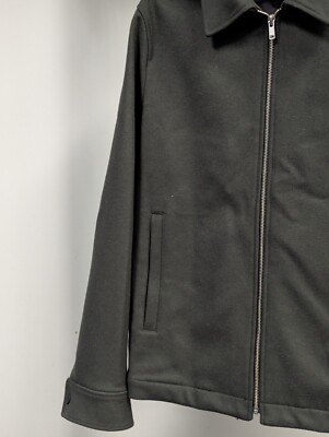 Theory Wyatt Urban Melton Stretch Wool-Blend Jacket Men's Large