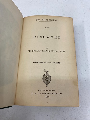Sir Edward Bulwer Lytton (1867-68) J. B. Lippincott Globe Ed. -8 Book Set - Picture 15 of 22