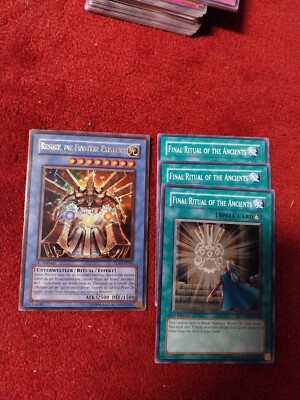 Yugioh Reshef die finstere Existenz TLM-DE033 1 Auflage Ultra Rare