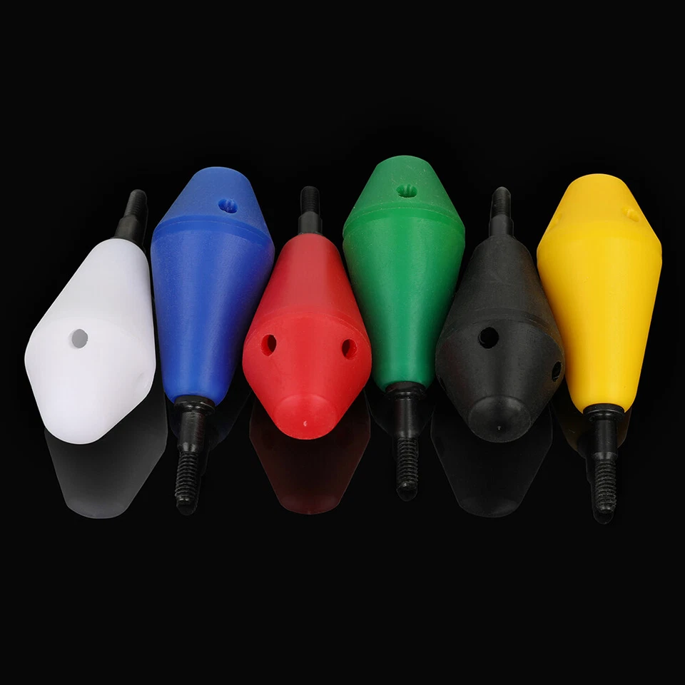 Whistle Archery Nylon Signal Arrowheads  Safety Screw In Point Target Shooting - Image 2 of 4