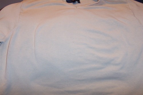 herren xl tommy hilfiger biege v-ausschnitt langarmshirt   - Bild 4 von 4