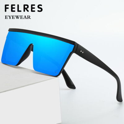 Siameses Lens Sunglasses Men Women Fashion Outdoor Driving Party Glasses UV400