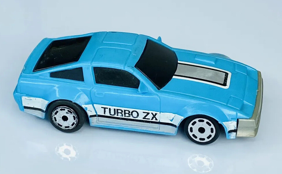 エル MATCHBOX Burnin' Key Cars, Nissan 300ZX Unpainted Base VHTF