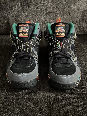 Nike Air Raid Peace Multicolor Shoes Size 8.5 | eBay