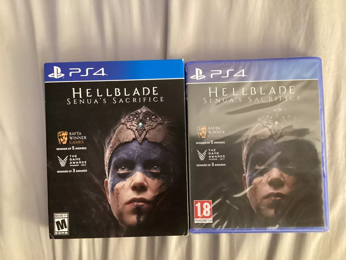 Hellblade Sesuna's Sacrifice Lot Of Two Stackable PS4 Games (NA And EU)