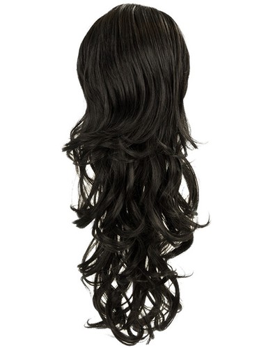 Curly Thick Koko Ponytail Clip comb Hair Extensions Drawstring Like Human Hair - Picture 34 of 300