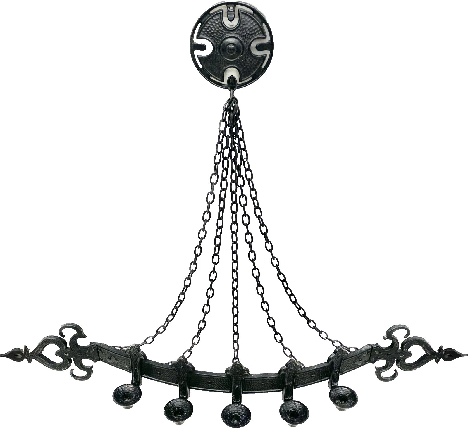 Metal Gótico Negro antigüedades arquitectónicas y para Jardín