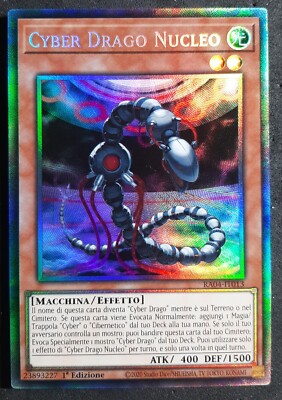 CYBER DRACHE KERN Rare Collectors (Cyber Dragon Core) RA04-IT013 YUGIOH