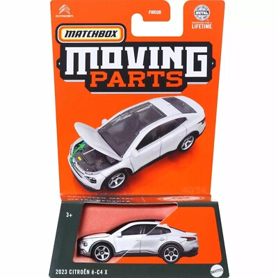 Matchbox 2023 CITROEN E-C4 X   Moving Parts FWD28 by RACEFACE-MODELCARS