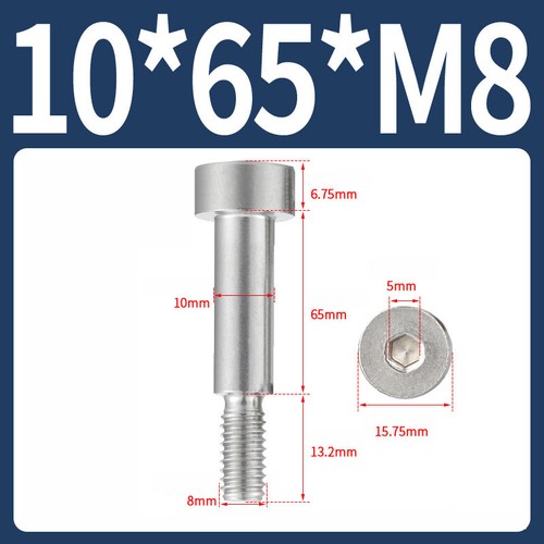 Shoulder Bolt Screws A2 Stainless Steel - Allen Socket Head M4 M5 M6 M8 M10 - Picture 73 of 97