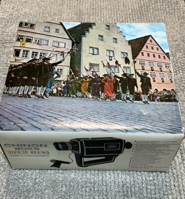 Chinon 805S - Direct Sound / Super8mm Kamera / 70er Jahre / Vintage / OVP