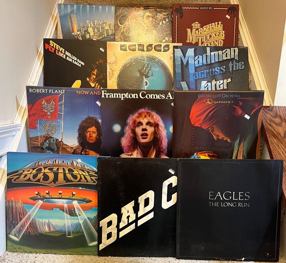 Clearance Classic Rock Vinyl LPs #1 – $6 Flat Shipping 5/24