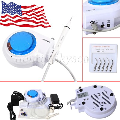 Dental Ultrasonic Piezo Scaler Handpiece 5 Tips for Cavitron EMS Woodpecker USA