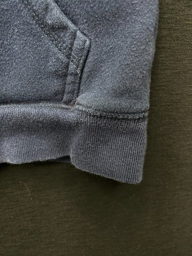 OshKosh B'Gosh Boys' Full Zip Logo Hoodie , Navy , 4/5 PREOWNED B8 - Picture 4 of 13