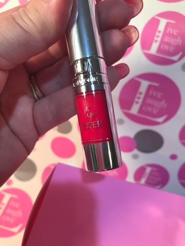 LANCOME LIP LOVER LIP GLOSS - #355 FRAMBOISE ETOILE .15 oz. FULL SIZE NIB - Picture 3 of 3