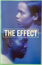 Playbill / Program The Effect presented at The Shed Written by Lucy Prebble 2023