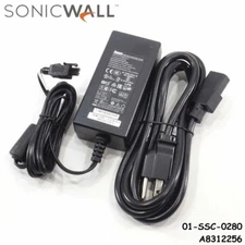 GENUINE/OEM SONICWALL 01-SSC-0280/A83122 12VDC/60W AC POWER SUPPLY for TZ600