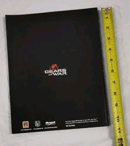 RARE PROMO 2006 Epic Games ART OF "Gears Of War" 1 Video Game Booklet Rarität - Bild 2 von 8