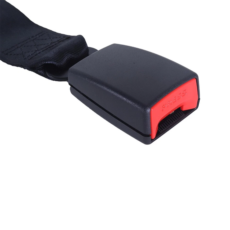 2x Retractable 3 Point Safety Seat Belt Straps Car Vehicle Adjustable Belt Kit - Изображение 4 из 4