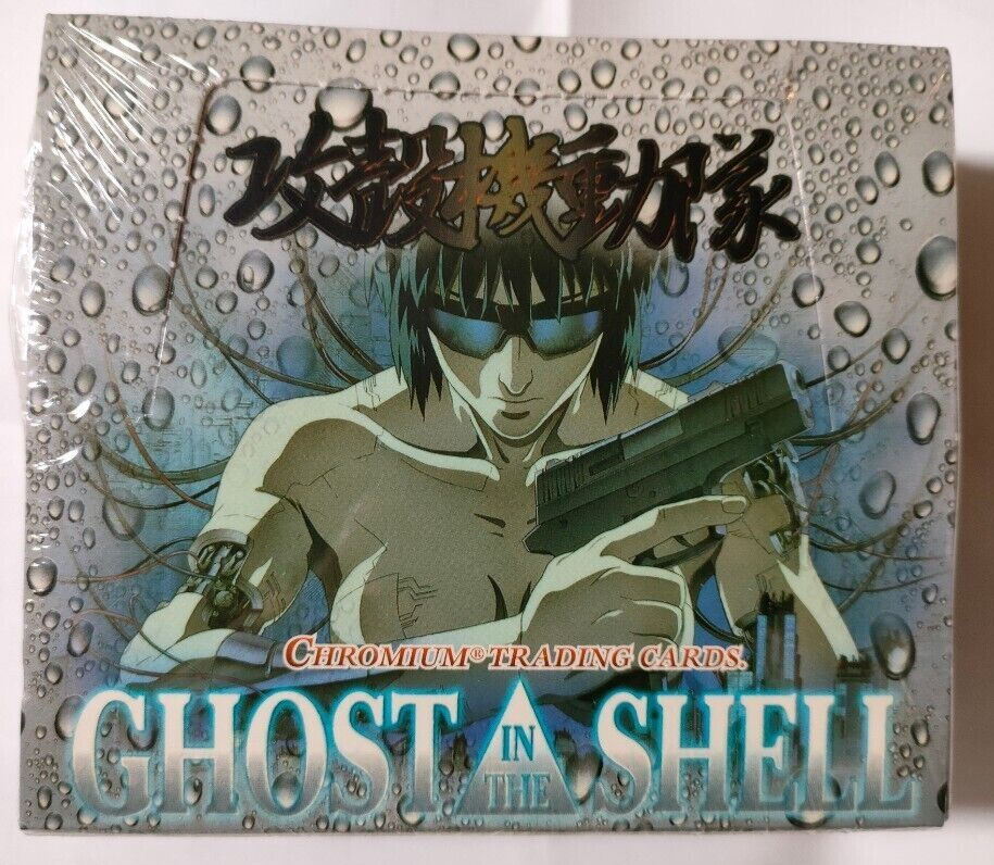 GHOST IN THE SHELL Chromium Trading Card Box 24 packs 1995 GHOST IN THE SHELL Chromium Trading Card Box 24 packs 1995