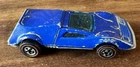 Hot Wheels Redlines 1969 Buzz Off - Navy Blue - Flying Colors - Metal Base