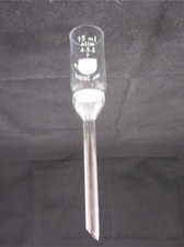Corning PYREX Glass 15mL 20mm Diam Fine F Fritted Buchner Filter Funnel 36060