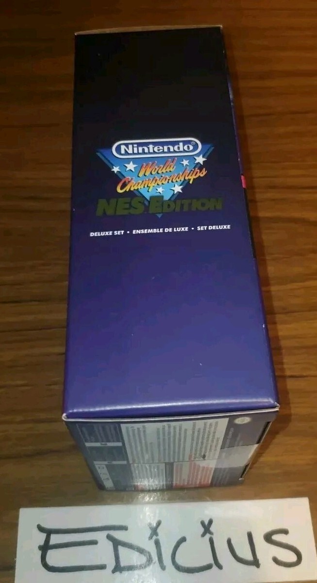 Switch NES エディション 海外限定 新品未開封 Nintendo World Championships NES Edition Deluxe Set Nintendo