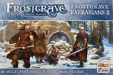 Frostgrave Barbarians II 28mm New • 1 Sprue • 5 Miniatures • Osprey Northstar