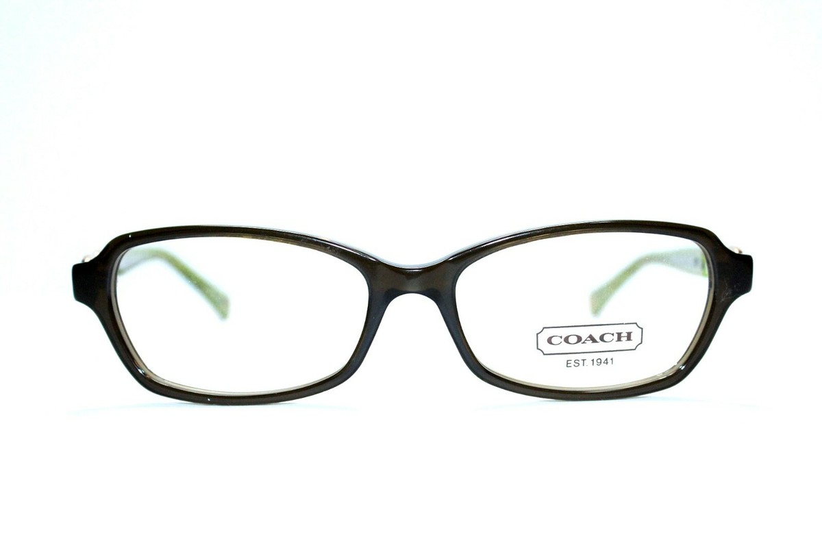 Authentic Coach Vanessa Glasses HC 6017 with Coach  Lined Eyeglass Case BRAND NEW COACH HC6017 5036 VANESSA OLIVE GOLD AUTHENTIC  main image 3