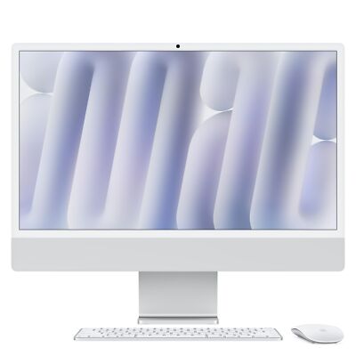Apple iMac 24'' Retina 4,5K 2024 M4/16/512GB 10C GPU Silber MWUV3D/A