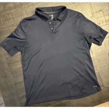 Men's Champion Duo Dry Navy Collared Performance Polo - Sz XL