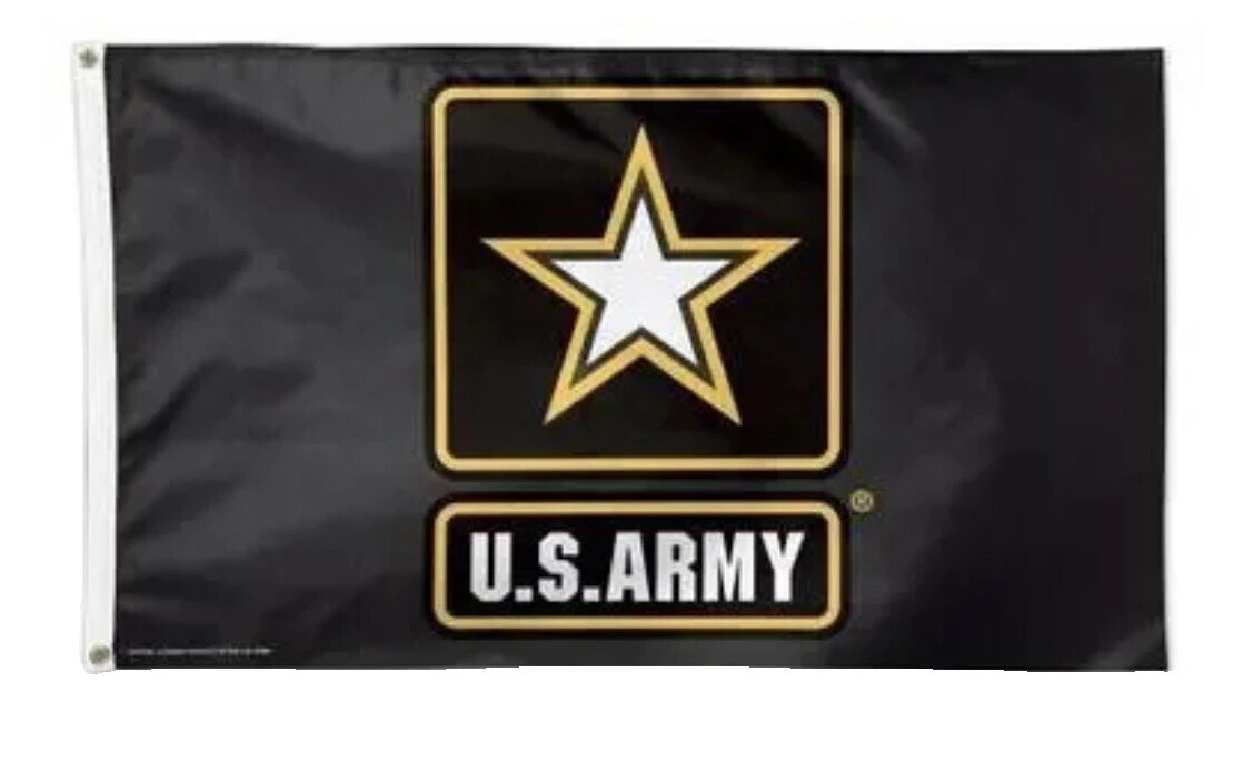 100% Poliéster Patio Militar Negro y Banderas para el Jardín