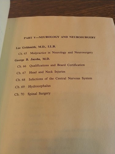 MEDIZINISCHER FEHLSCHLAG Leitfaden für medizinische Probleme Lee S. Goldsmith 1987 Band 1 - Bild 14 von 24
