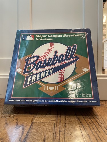 Baseball Frenzy MLB Major League Baseball Trivia Game VTG 2004 New/Sealed - Picture 3 of 6
