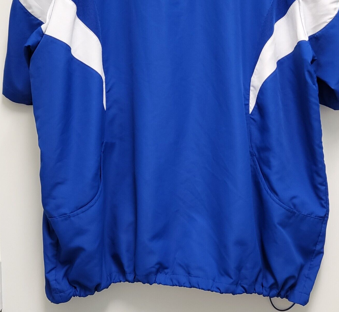 Teamwork Athletic Apparel Shirt Mens 3XL Uniform 1/4 Zip Adjustable Hem