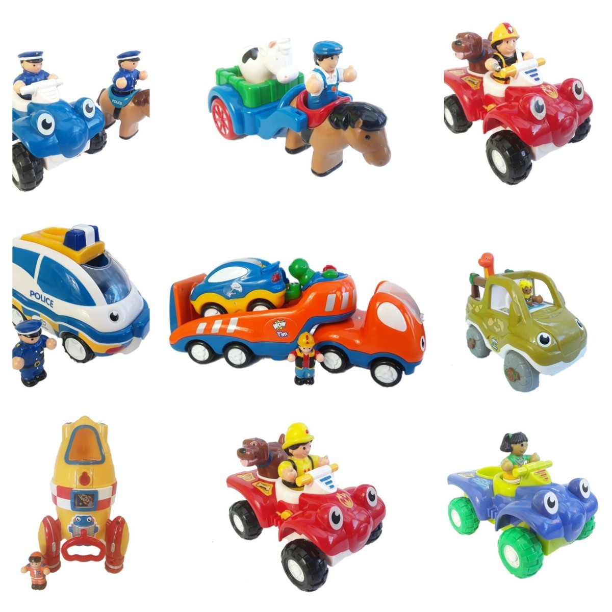 WOW Toys Bundle Figures Cars Vehicle | eBay