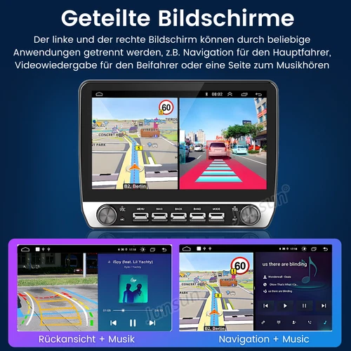 Autoradio 2+64GB Carplay Android 14 per Seat Ibiza 6j 2009-2013 GPS Navi WIFI FM - Foto 13 di 17