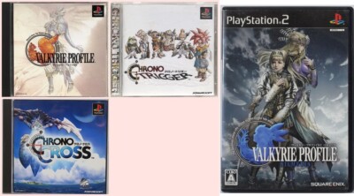 Chrono Trigger Cross Valkyrie Profile Set PlayStation PS1 PS2 Square Enix Japan