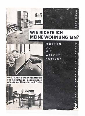 Wilhelm Lotz / Wie Richte ich meine Wohnung ein? Modern Gut Mit Welchen 1st 1930