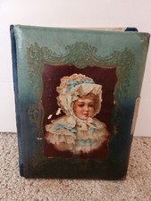 Vintage Victorian W/Child Photo Album 
