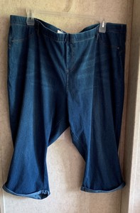 Terra & Sky Womens Capris Jeggings New Fitted Plus Size 4X 28W 30W Stretch Denim 190931492057 | eBay