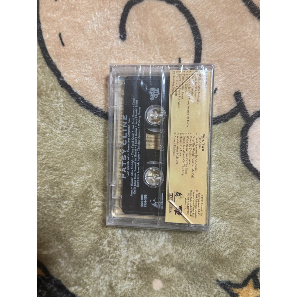 Patsy Cline Live Performances Birth of a Country Legend Cassette Tape - Image 2 of 2
