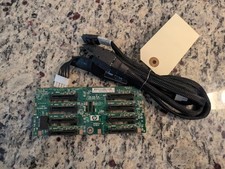 HP SAS Backplane 010118P0C-756-G 451283-002 Includes SAS and Power Cables