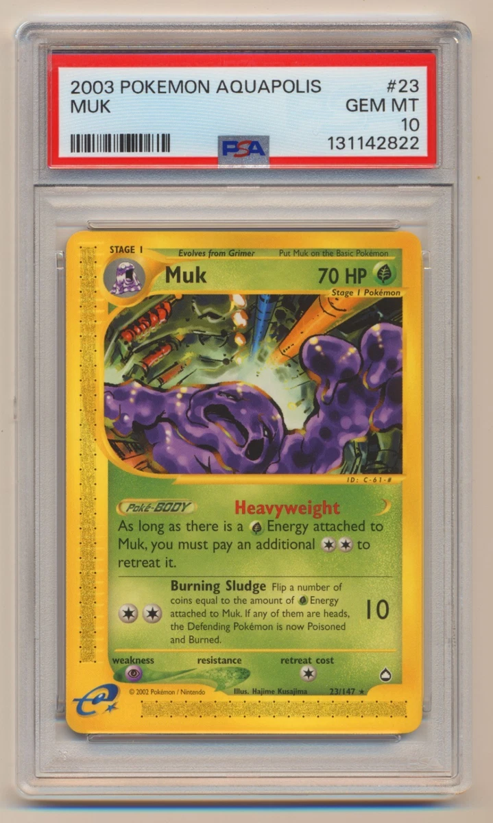 Pokémon TCG Professional Sports Authenticator (PSA) Aquapolis