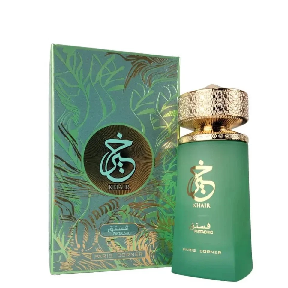 Pistachio Khair Eau De Parfum 100ml - Luxury Unisex Perfume by Paris Corner