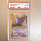Pokémon Gengar 5/62 Fossil Holo Rare PSA 8 Stage 2 80 HP TCG 1999 6+ English