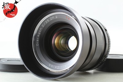 ZF.2 【TOP MINT w/ Hood】 Carl Zeiss Distagon 35mm f/2 T* Nikon F Lens From Japan