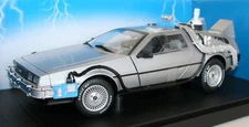 Hot Wheels 1/18 Scale Diecast CMC98 Back To The Future DMC DeLorean Time Machine