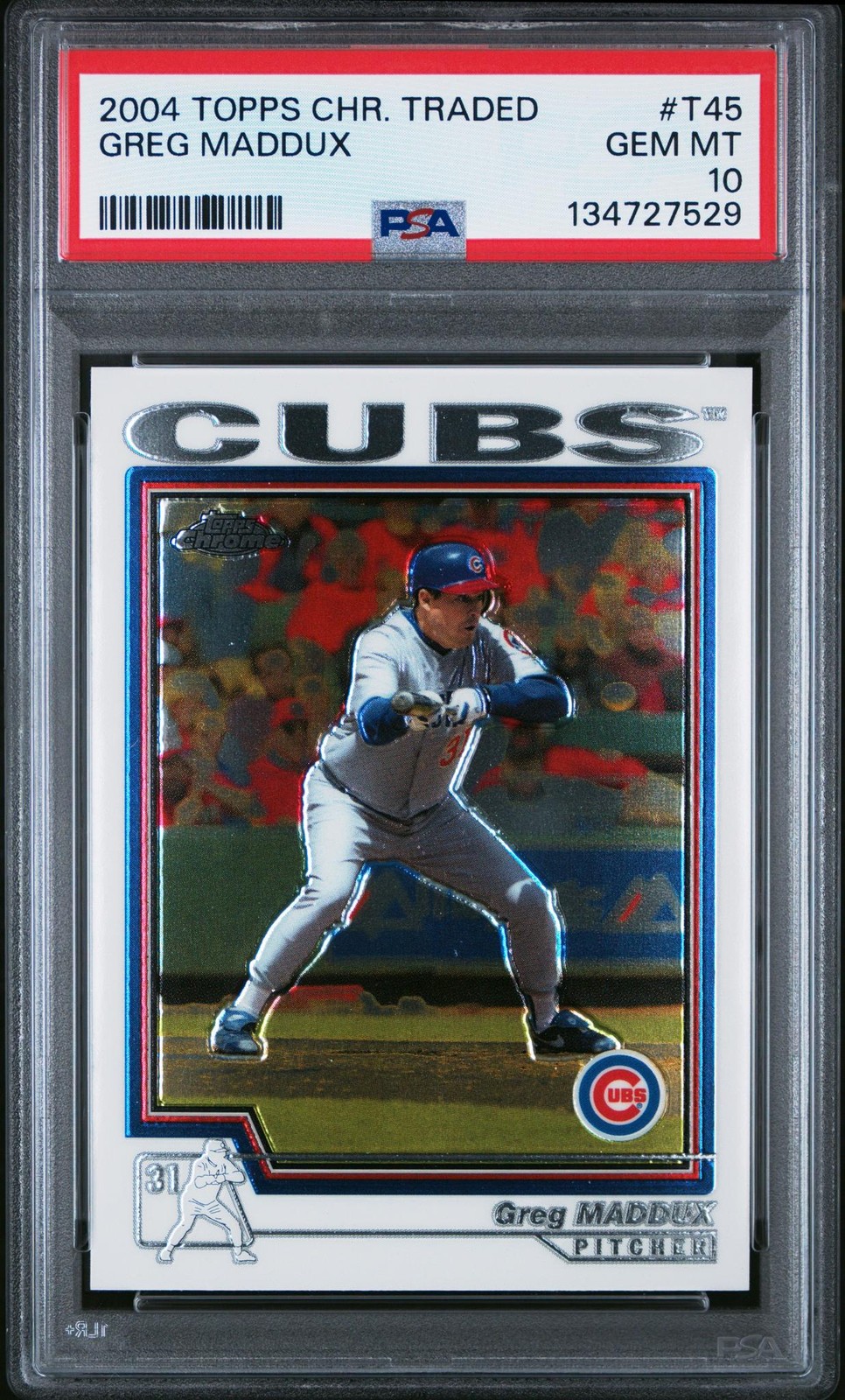 Topps Greg Maddux front