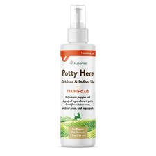 NaturVet POTTY HERE Training Aid Dog and Puppy Outdoor/Indoor Spray 8 oz